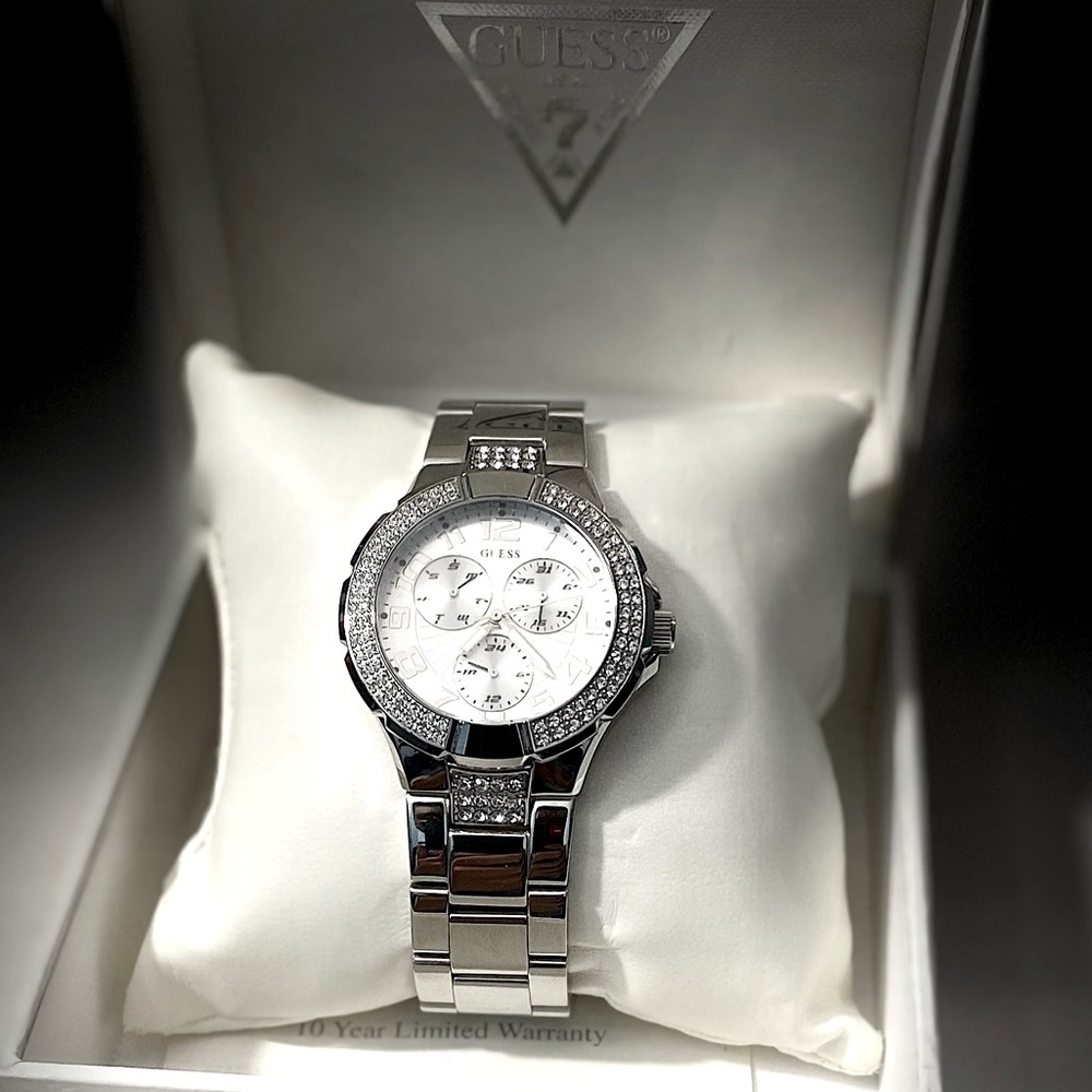 Guess Water Pro Ladies Watch w/ Swarovski Crystals